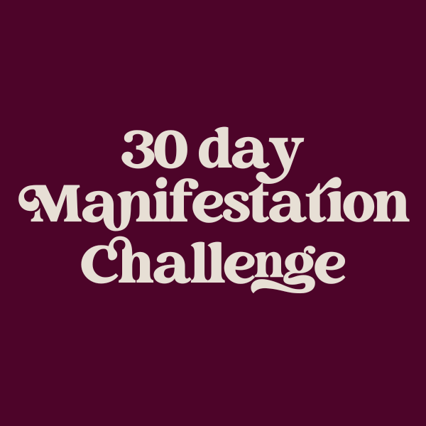 30-Day Manifestation Challenge Calendar (Free Download)