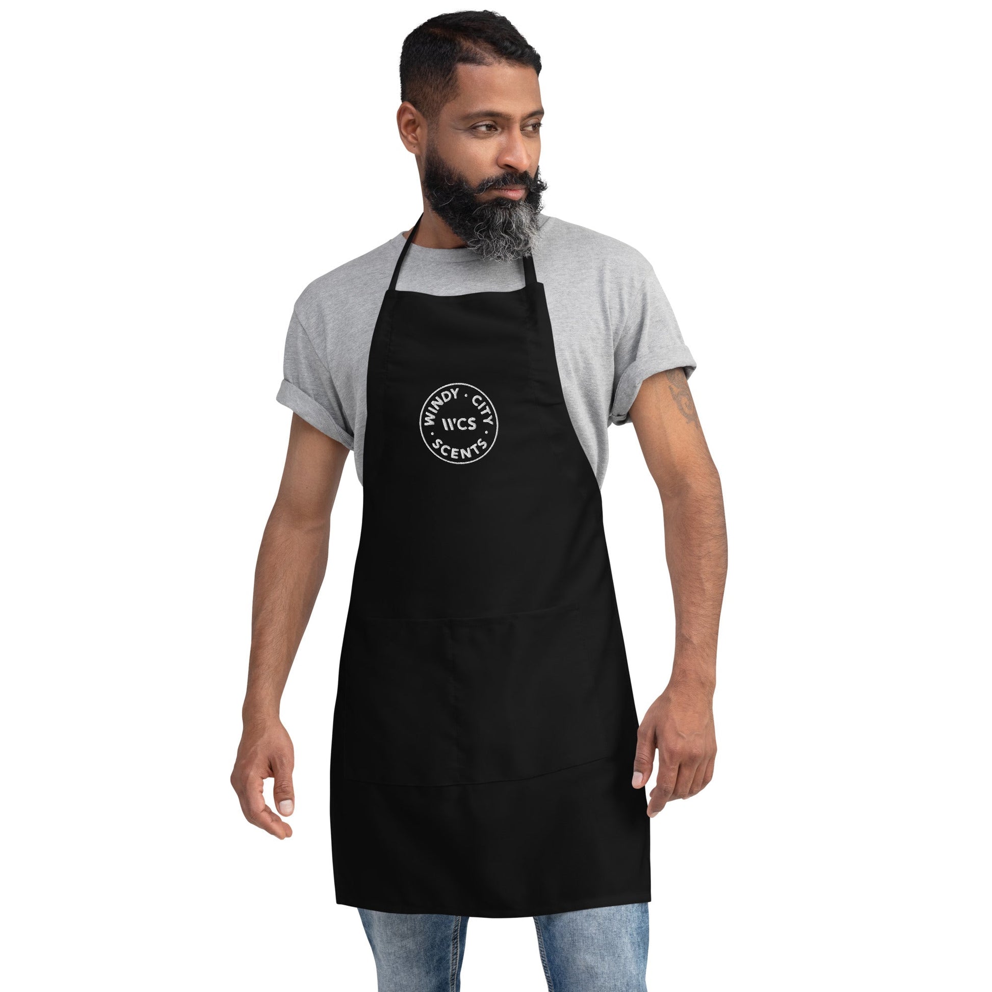 Windy City Scents Embroidered Apron - Windy City Scents LLC.